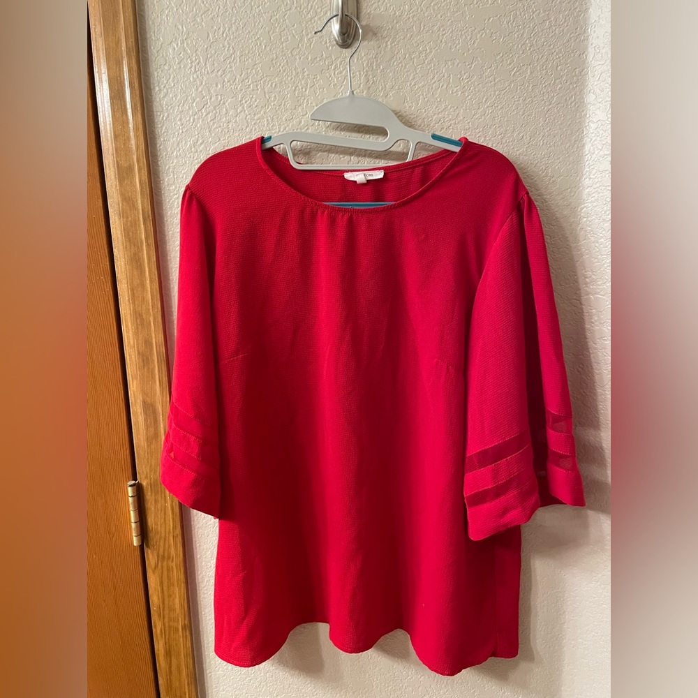 Maurice’s red blouse - size large